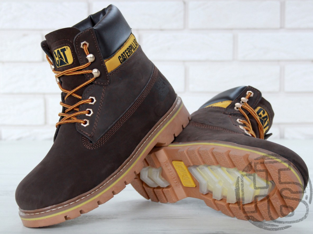 Мужские ботинки Caterpillar Colorado Boot Winter Brown (с мехом) P710652 - фото 7 - id-p810885182