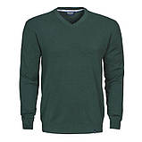 Елегантний чоловічий светр з V-подібним декольте, фото 3