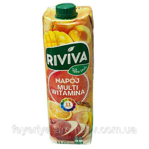 Детский сок Riviva 1л мультивітамін (Польша): продажа, цена в Луцке ...