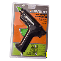Клейовий пістолет Favorit електричний 11мм 40Вт для термоклея