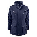 Жіноча легка куртка з прихованим капюшоном в комірі, фото 2