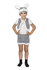 Костюм Зайчика сірого для хлопчика Зріст 104-116 см