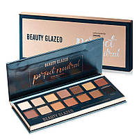 Beauty glazed perfect neutral palette тіні 14 кольорів