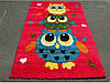 Дитячий ворсистий килим сова FANTASY  12007-120, фото 3
