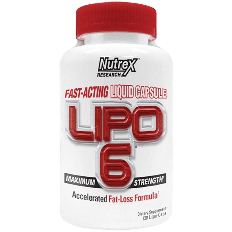 Жироспалювач Nutrex Lipo-6 120 liqui-caps