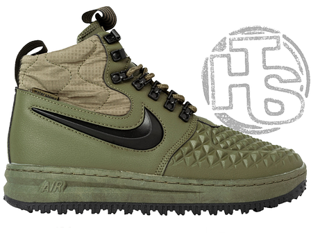 Мужские кроссовки Nike Lunar Force 1 Duckboot '17 Medium Olive/Black/Wolf Grey 916682-202, фото 2