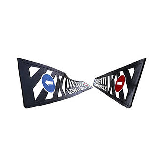 Бризковики на задній бампер