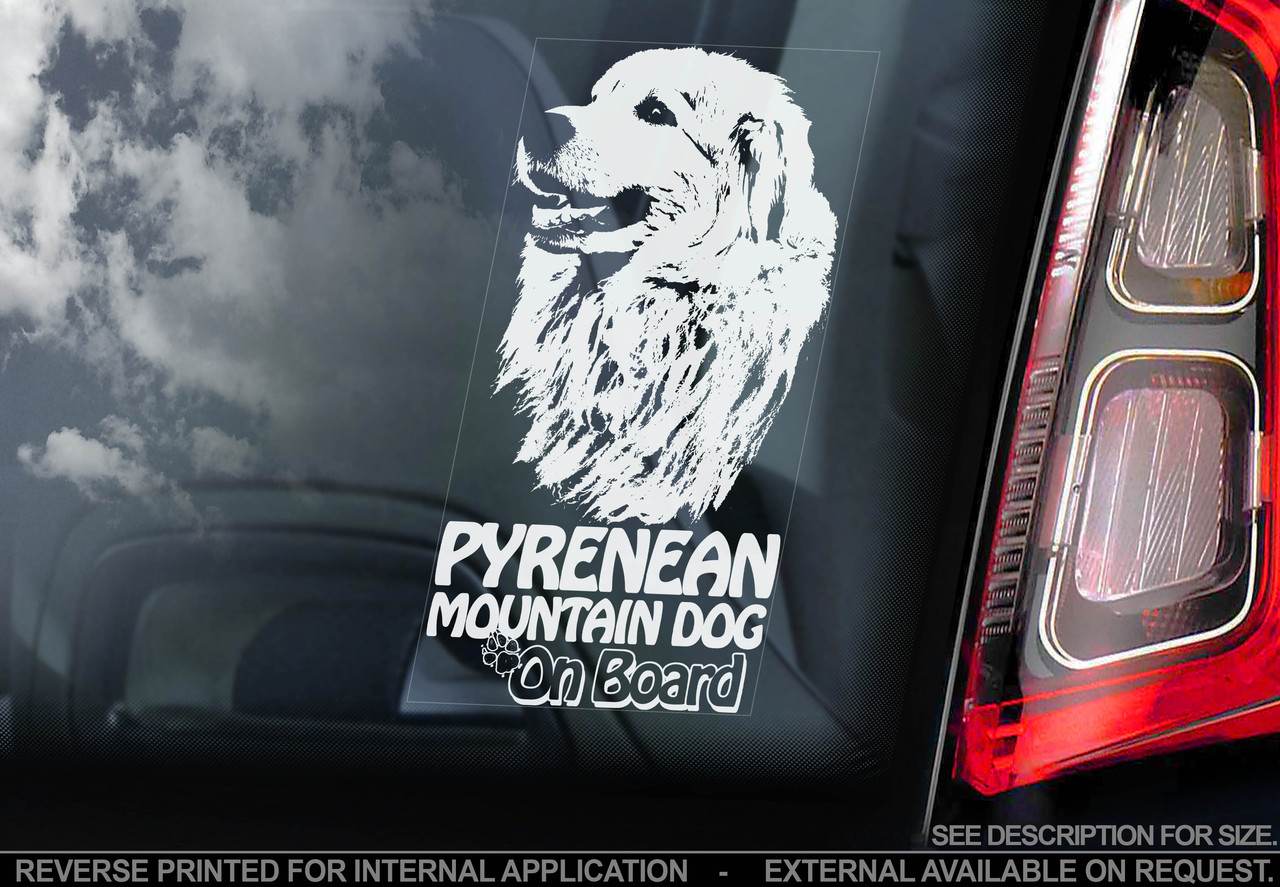 Піренейська гірська собака стикер, фото 1
