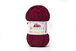 Пряжа велюрова Dolphin Baby, колір Бордо, фото 2