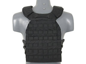 First Defense Plate Carrier - Black [8FIELDS] (для страйкбола), фото 2