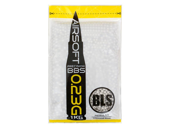 Кульки BLS PRECISION BB PELLETS 0.23g 4350шт 1kg, фото 1