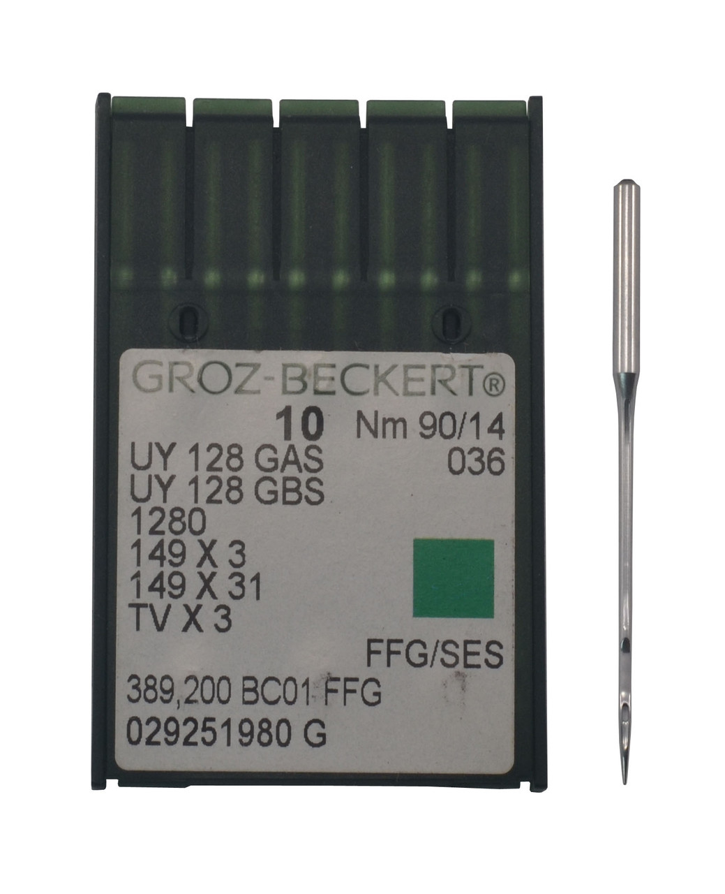 Голка до швейної машинки, GROZ-BECKERT, UY 128 GAS №90/14