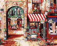 Картина по номерам Menglei MG1106 Парижская улочка 2 40 х 50 см 950 город