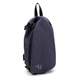 Модний невеликий однолямковий рюкзак-мішок Arctic Hunter XB00045, вологозахищений, 6 л Синій