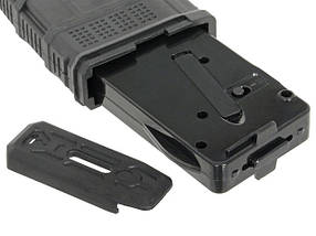 Магазин DMAG зі змінною місткістю 30/130 кульок для M4/M16 — Black [D-DAY] (для страйкболу), фото 2