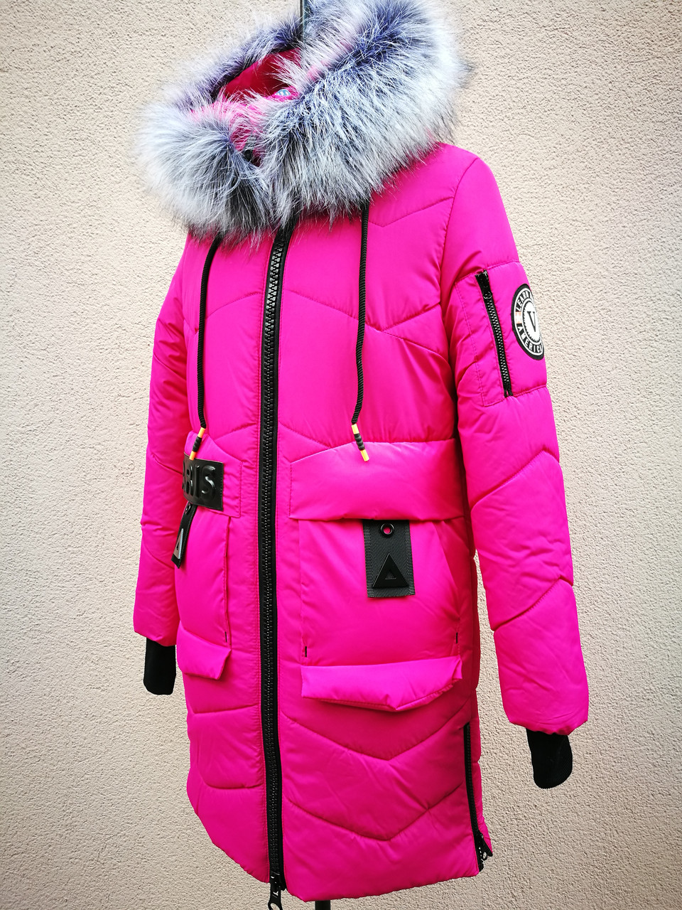Зимове пальто на флісі для дівчини