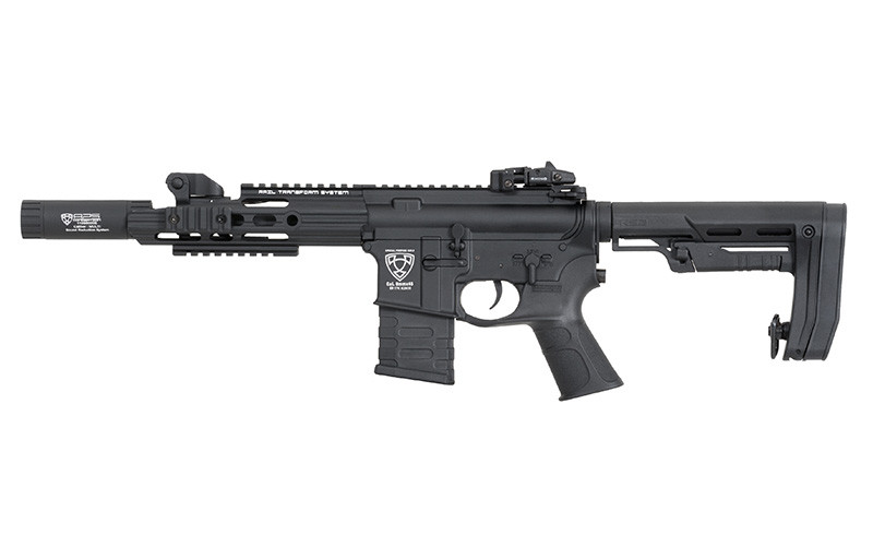 ASR112R2 GUARDIAN EBB Full Metal - Black [APS] (для страйкболу)