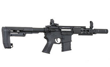 ASR112R2 GUARDIAN EBB Full Metal - Black [APS] (для страйкболу), фото 3