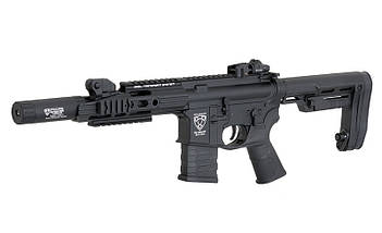 ASR112R2 GUARDIAN EBB Full Metal - Black [APS] (для страйкболу), фото 5