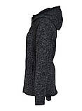 Щільна жіноча толстовка з декоративною прошивкою, фото 6