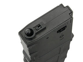 Магазин DMAG зі змінною місткістю 30/130 кульок для M4/M16 — Black [D-DAY] (для страйкболу), фото 5