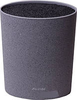 Підставка для ножів Kamille сіра h22 см (7606Grey K)