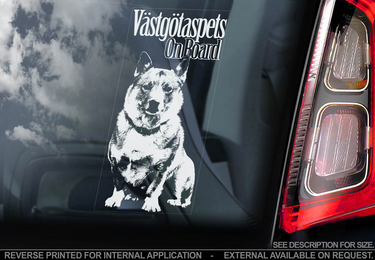 Весготський шпіц, шведський вальхунд, васготаспетс стикер, фото 1