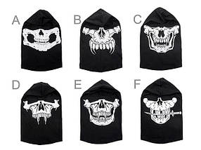 Балаклава SKULL typ D - black [8FIELDS] (для страйкболу), фото 6