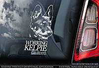 Австралийский Келпи (Australian Kelpie) стикер