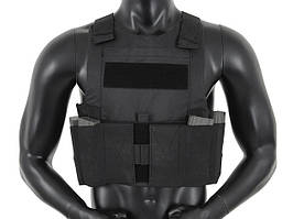Низкопрофильный Body Armor - Black [8FIELDS] (для страйкболу)