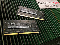 Оперативна пам`ять ELPIDA DDR3 4GB 1Rx8 1.35V SO-DIMM PC3 12800S 1600mHz Intel/AMD