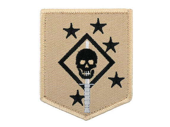 Нашивка haftowana USMC MARSOC Marine Raiders - Tan [Minotaurtac] (для страйкболу), фото 1