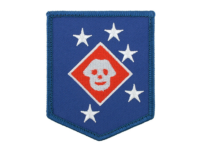 Нашивка haftowana USMC MARSOC Marine Raiders Gen2 - Blue [Minotaurtac] (для страйкболу)
