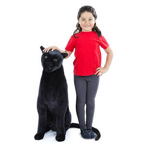 Плюшева чорна пантера Melissa&Doug, фото 3