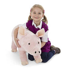 М'яка іграшка Свинка Melissa&Doug, фото 3