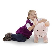 М'яка іграшка Свинка Melissa&Doug, фото 4