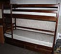 Ліжко двох'ярусне дерев'яне Засоня, фото 3