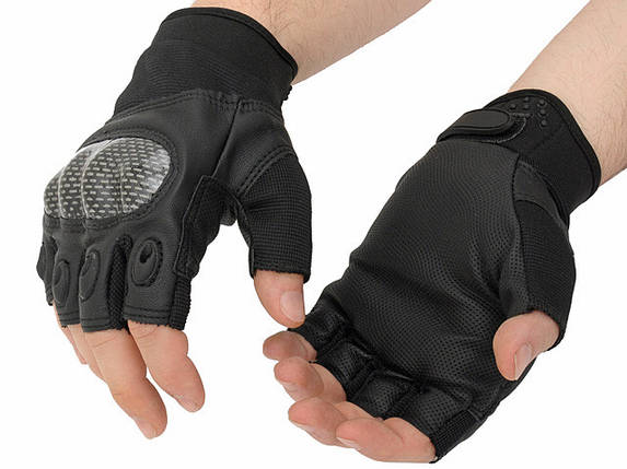 Military Combat Gloves mod. III (Size M) - Black [8FIELDS] (для страйкболу), фото 3