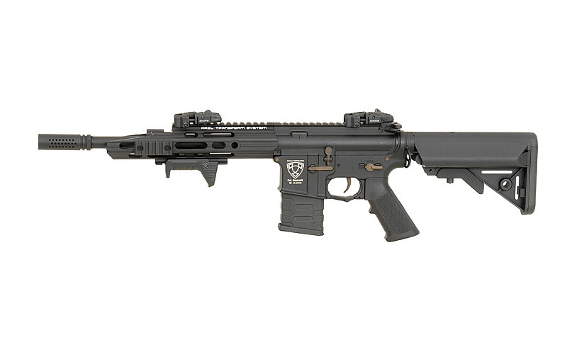 ASR111 GUARDIAN EBB Full Metal - Black [APS] (для страйкболу)