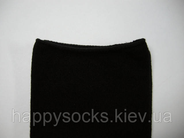 Медичні шкарпетки для чоловіків без гумки чорного кольору Медичні шкарпетки для чоловіків без гумки чорного кольору