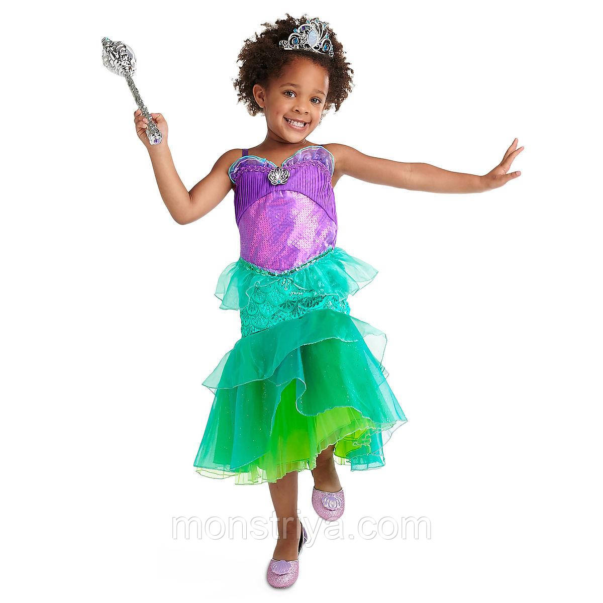 Карнавальний костюм русалоньки Аріель 2018  Disney Store Ariel