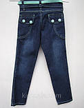 Джинси для дівчаток 86,92,98,104,110,116 зросту Туреччина, фото 2