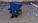 Картоплесаджалка мотоблочная КСМ-1ЦУ (синя), фото 6