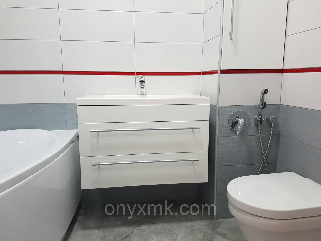 Підвісна тумба під умивальник, фото 1