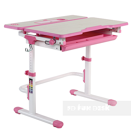 Лаvoro L Pink, що росте, для школяра FunDesk, фото 1