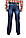 Джинси чоловічі Crown Jeans модель 701 А-1 1020 432, фото 7