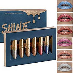 Набір рідких глітерів для очей і губ Beauty Glazed SHINE!!!!, фото 3