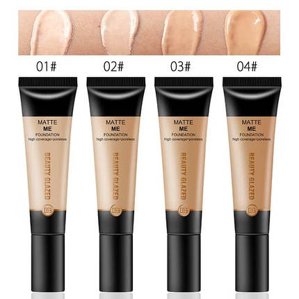 Матуючий тональний крем Beauty Glazed MATTE ME FOUNDATION 30 ml, фото 3