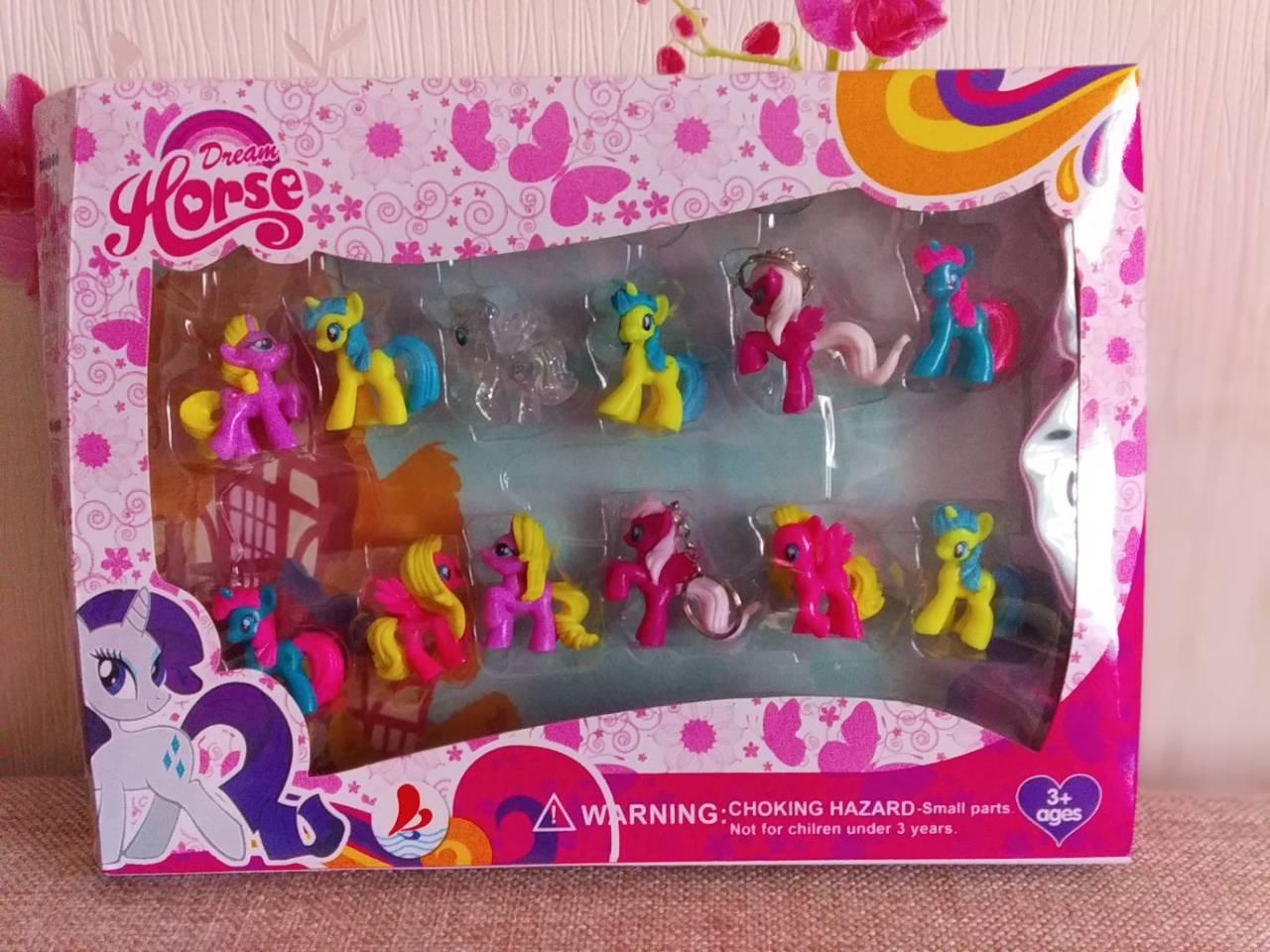Купить Набор игрушек в коробке Май Литл Пони ( my Little Pony ),12 шт в ...