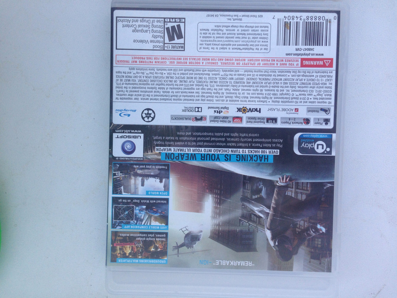 Видео игра Watch Dogs (PS3) - фото 2 - id-p622347102